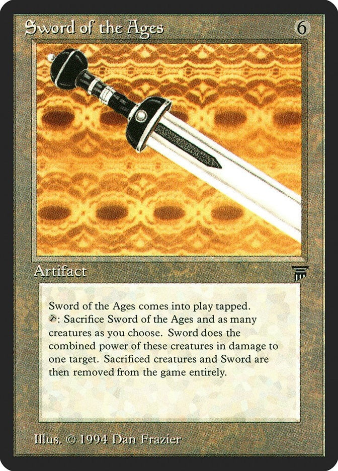 Sword of the Ages [LEG] - MTG Single