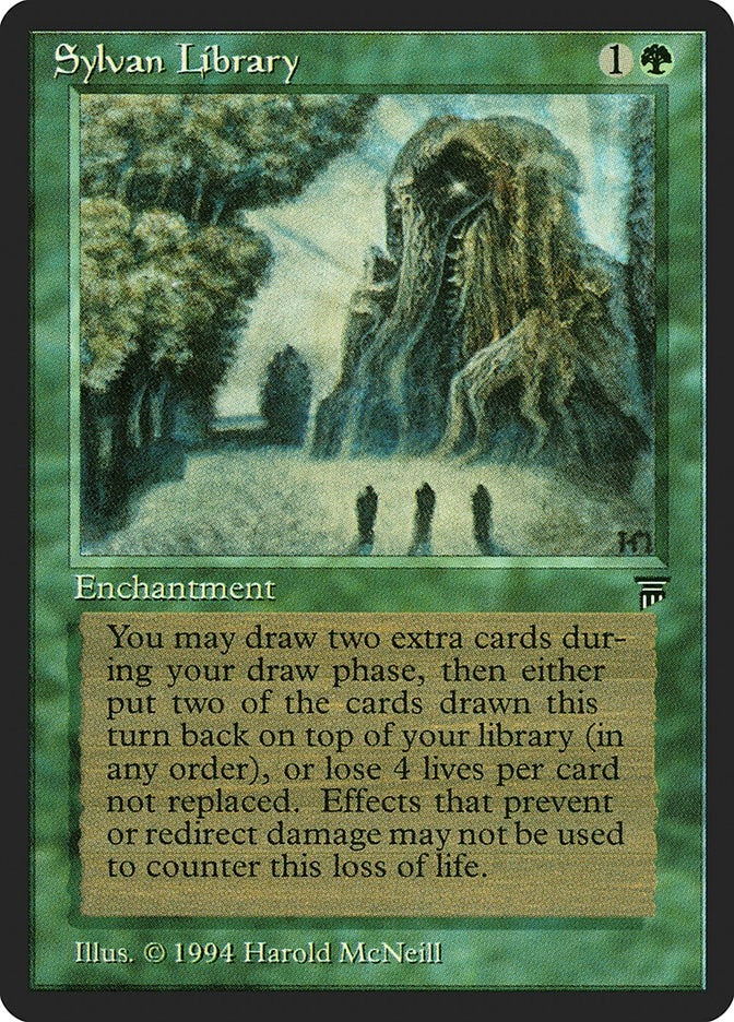 Sylvan Library [LEG] - MTG Single