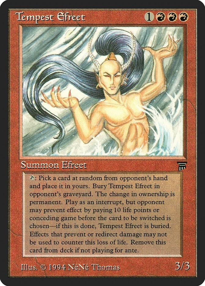 Tempest Efreet [LEG] - MTG Single