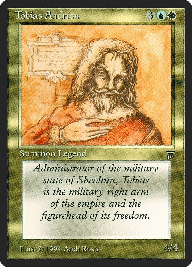 Tobias Andrion [LEG] - MTG Single