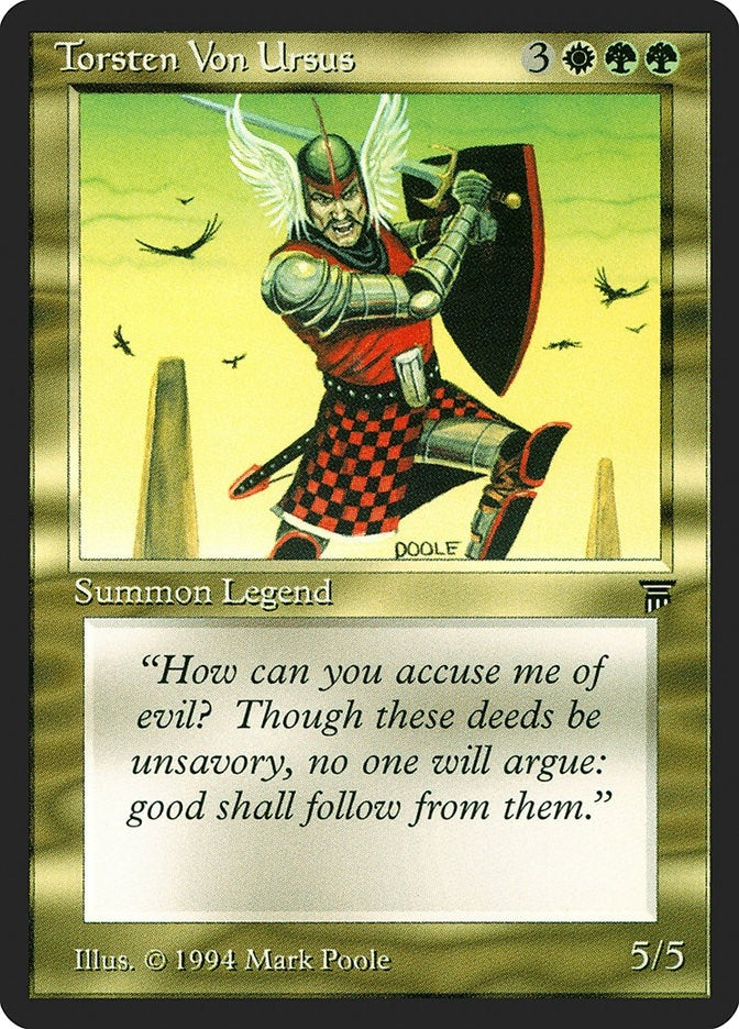 Torsten Von Ursus [LEG] - MTG Single