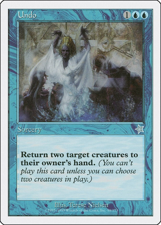 Undo (58) [S99] - MTG Single