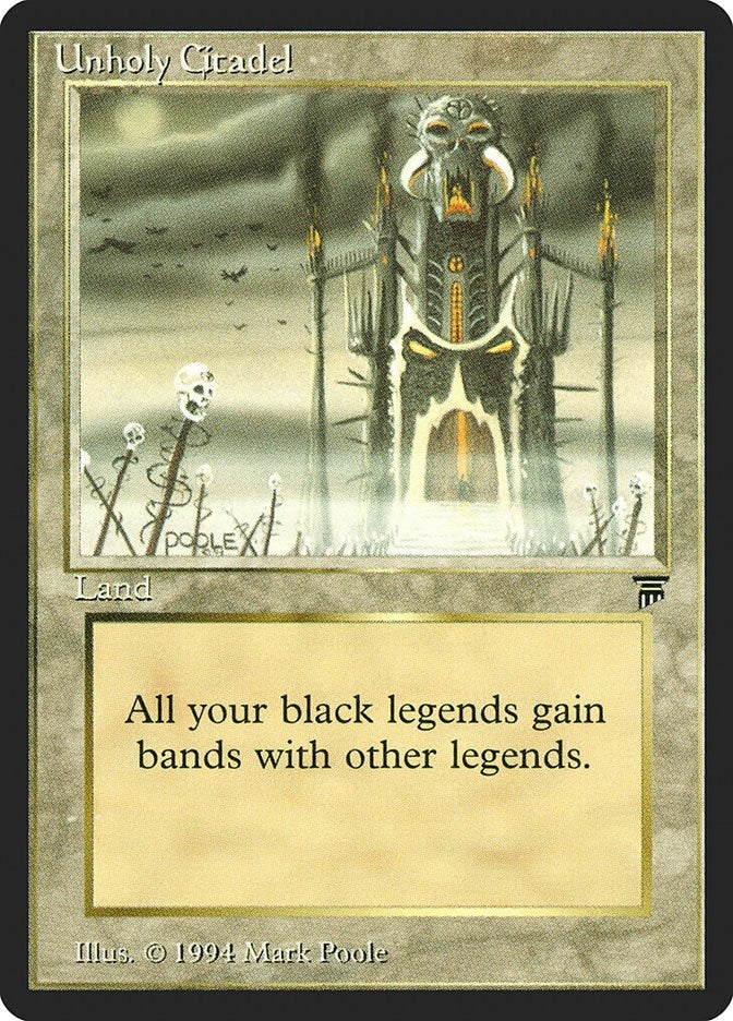 Unholy Citadel [LEG] - MTG Single
