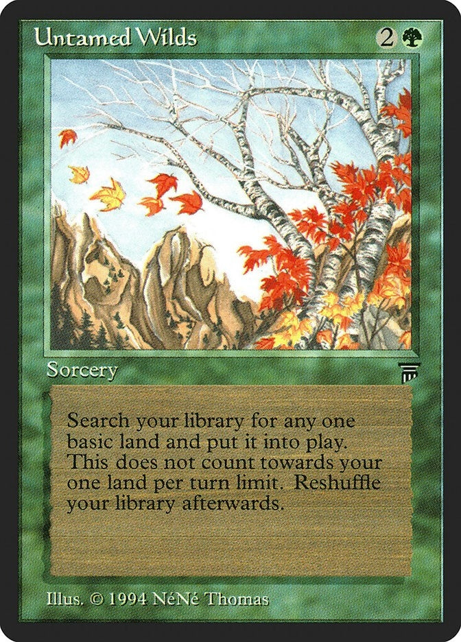 Untamed Wilds [LEG] - MTG Single