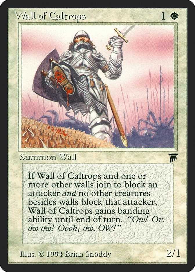 Wall of Caltrops [LEG] - MTG Single