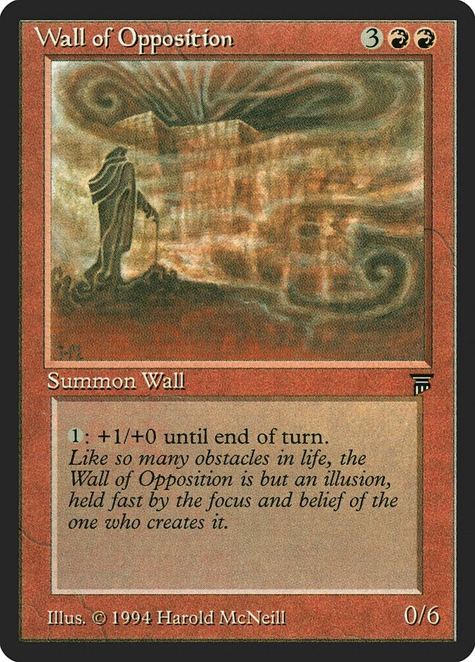 Wall of Opposition [LEG] - MTG Single
