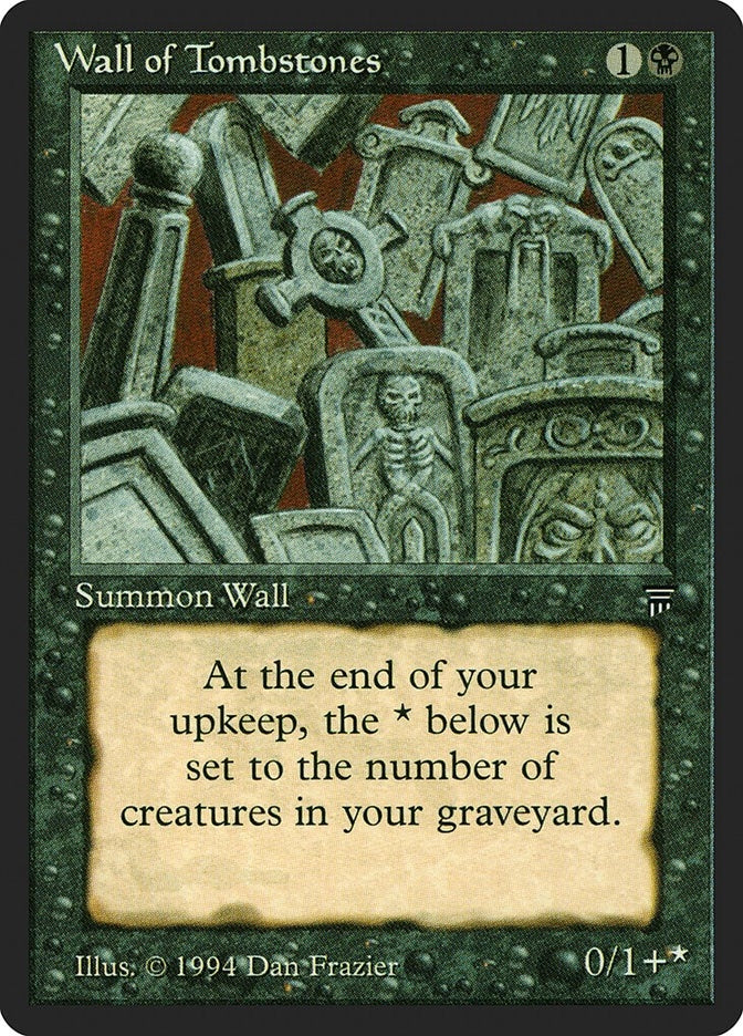 Wall of Tombstones [LEG] - MTG Single
