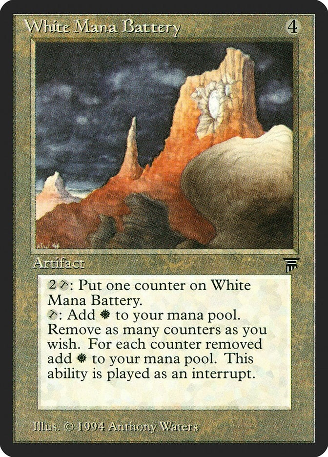 White Mana Battery [LEG] - MTG Single