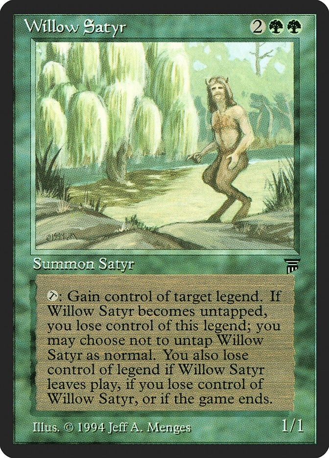 Willow Satyr [LEG] - MTG Single