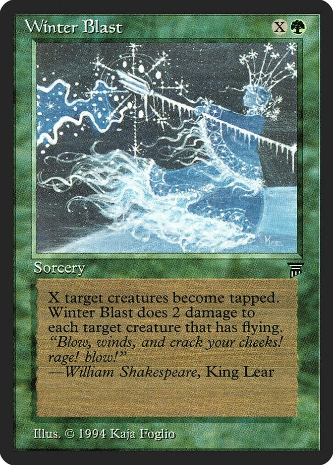 Winter Blast [LEG] - MTG Single
