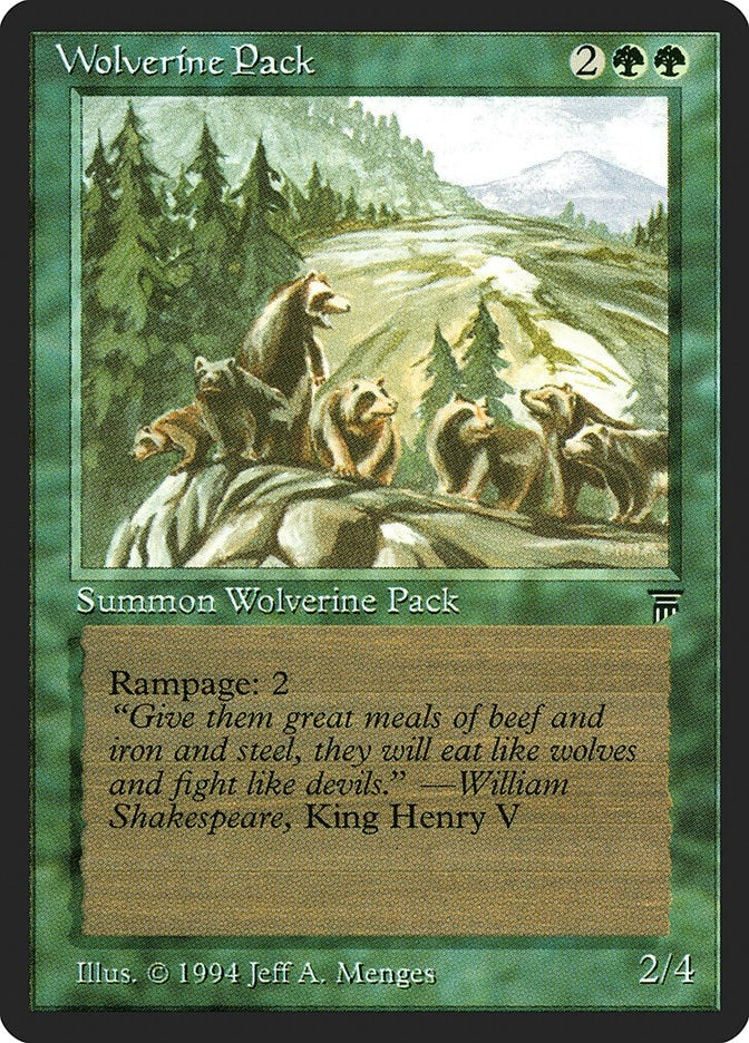 Wolverine Pack [LEG] - MTG Single