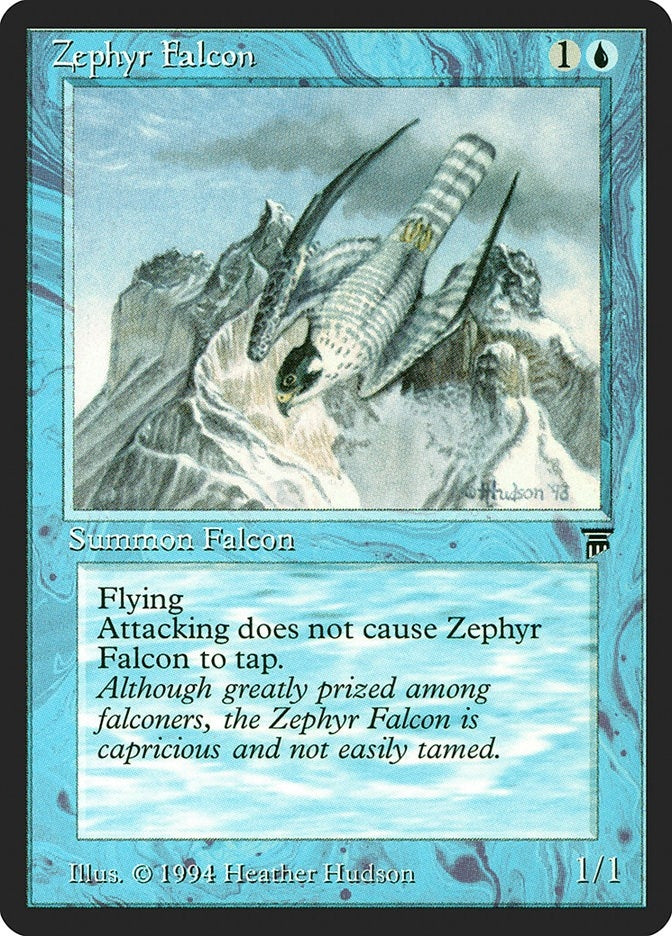 Zephyr Falcon [LEG] - MTG Single