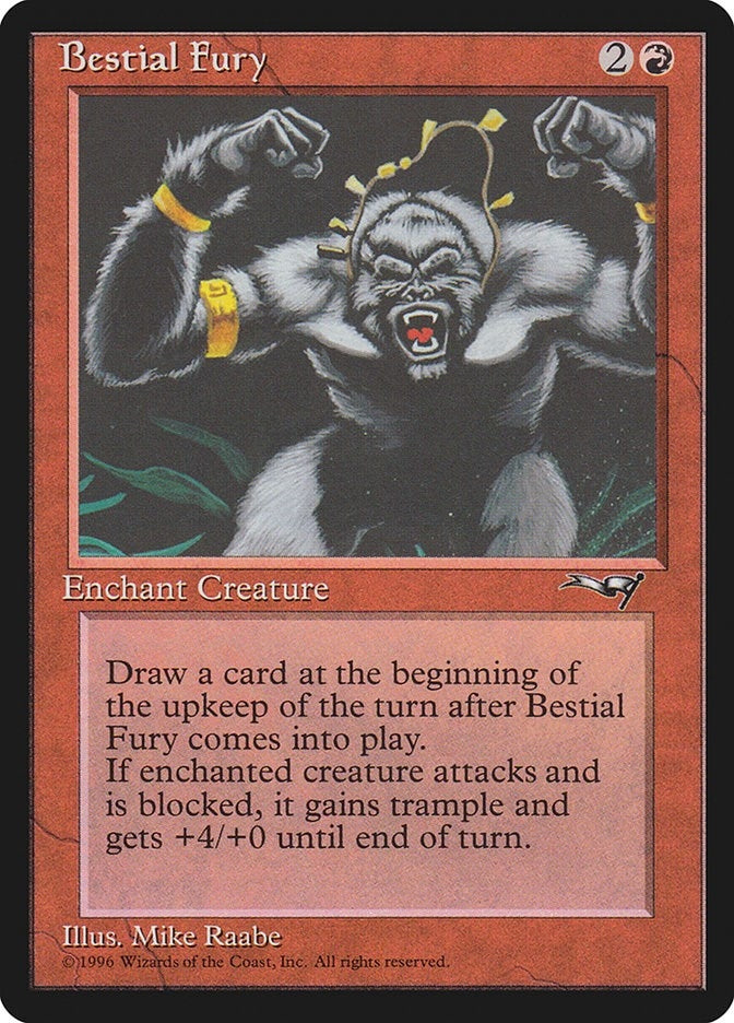 Bestial Fury (100) [ALL] - MTG Single