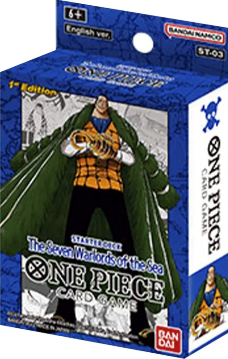 Super Pre-Release Starter Deck 3: The Seven Warlords of The Sea (ST-03 PRE) - One Piece Card Game Sealed
