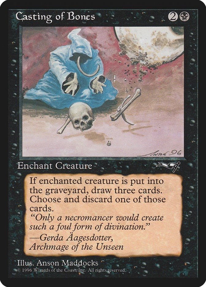 Casting of Bones (Hooded Figure) (3) [ALL] - MTG Single