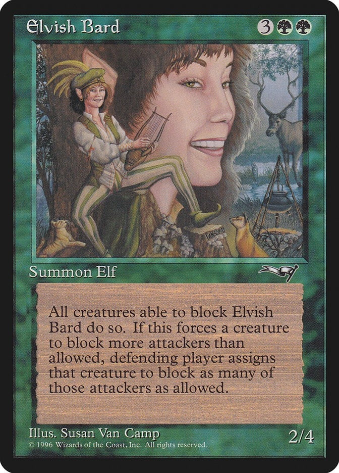 Elvish Bard [ALL] - MTG Single