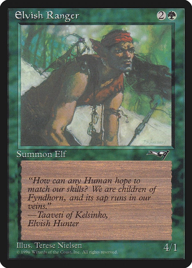 Elvish Ranger (Male) (68) [ALL] - MTG Single