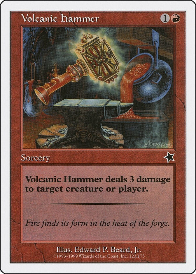 Volcanic Hammer (123) [S99] - MTG Single