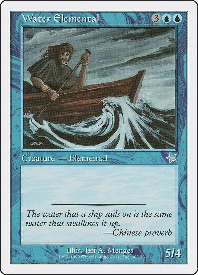 Water Elemental (60) [S99] - MTG Single