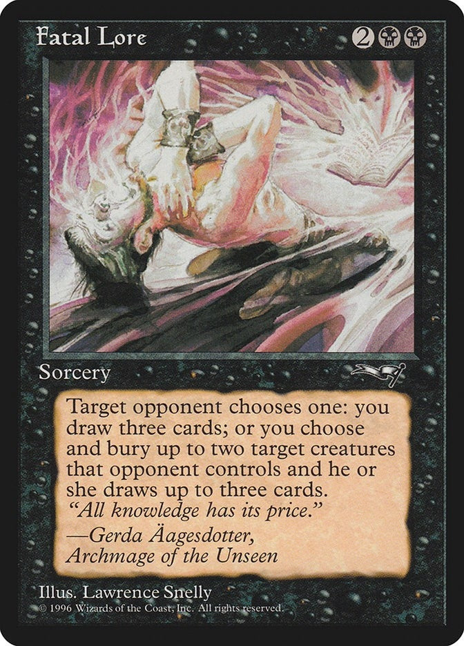 Fatal Lore [ALL] - MTG Single