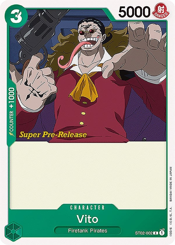 Vito (2002) (ST-02 PRE) - One Piece Card Game Single