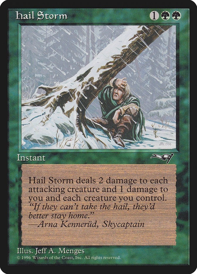 Hail Storm [ALL] - MTG Single