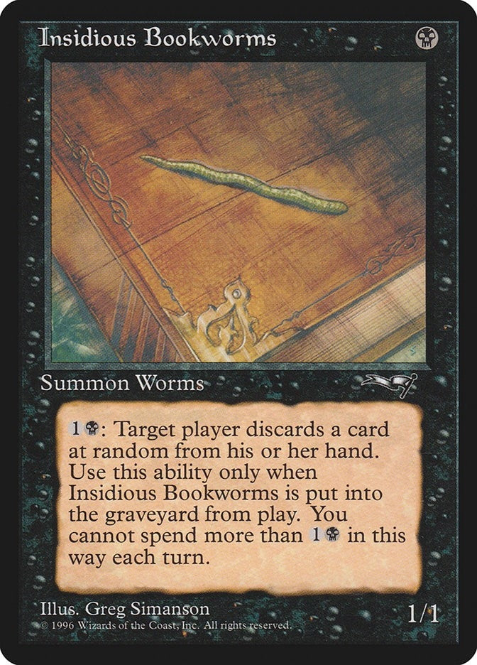 Insidious Bookworms (Single) (13) [ALL] - MTG Single