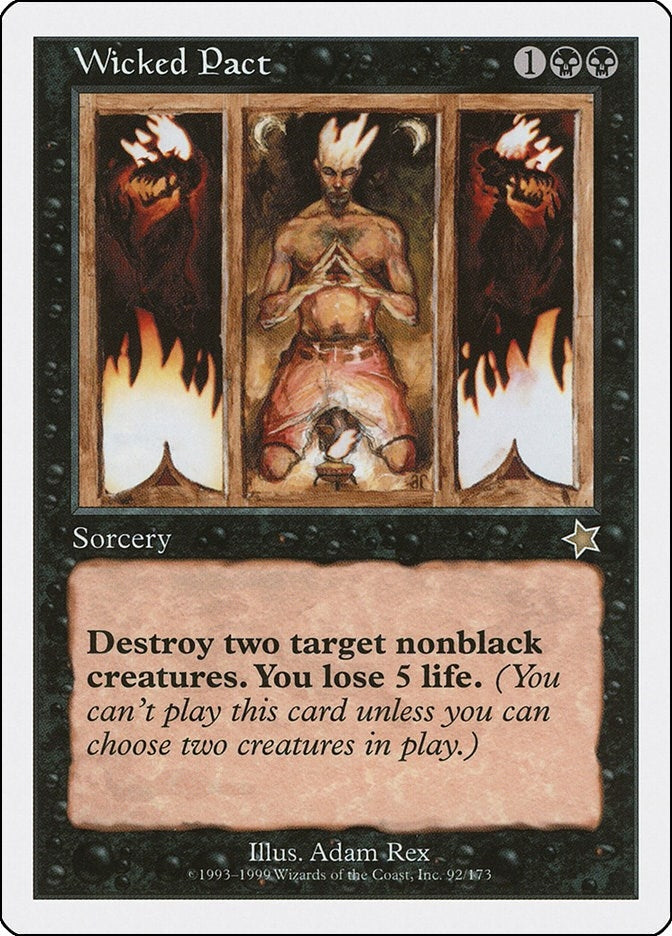 Wicked Pact (92) [S99] - MTG Single