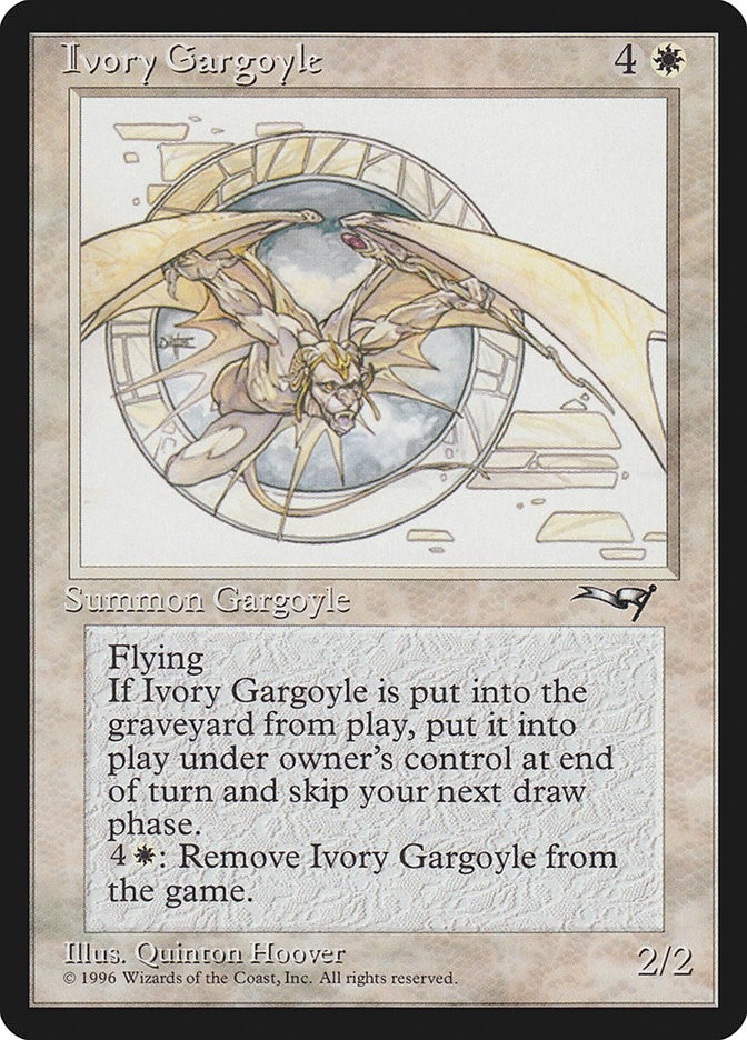 Ivory Gargoyle [ALL] - MTG Single