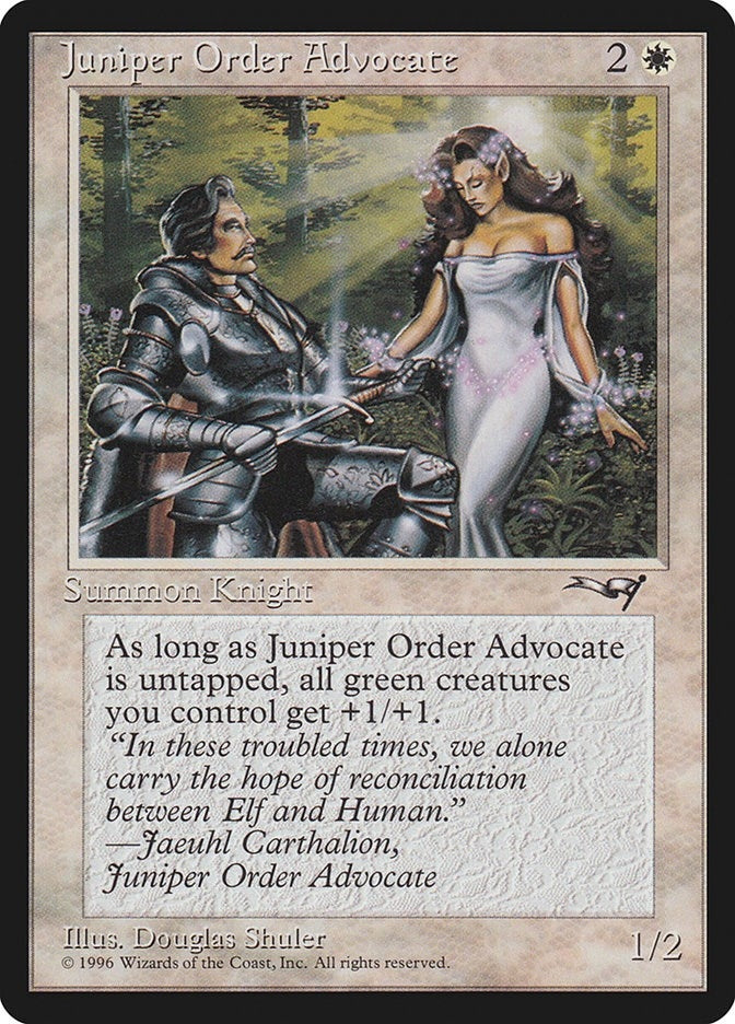 Juniper Order Advocate [ALL] - MTG Single