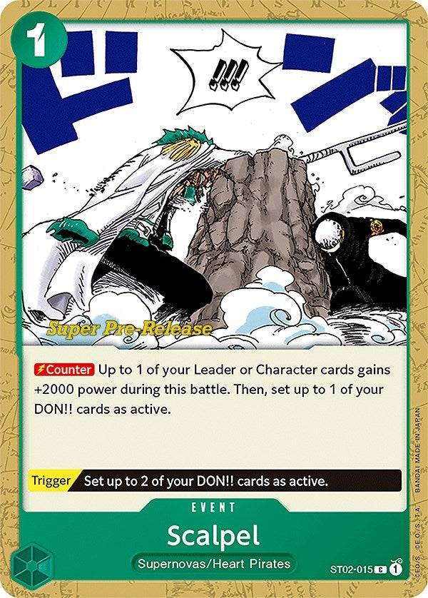 Scalpel (2015) (ST-02 PRE) - One Piece Card Game Single