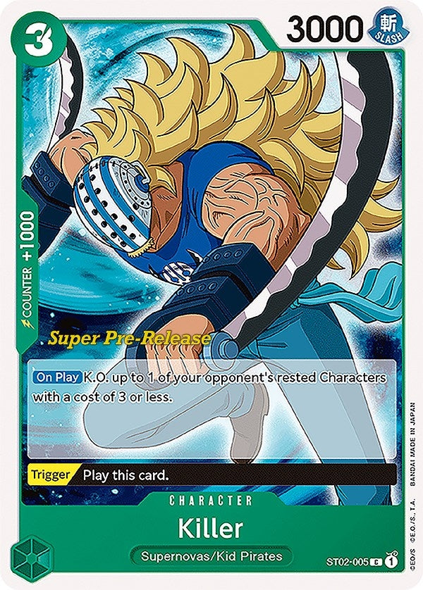 Killer (2005) (ST-02 PRE) - One Piece Card Game Single