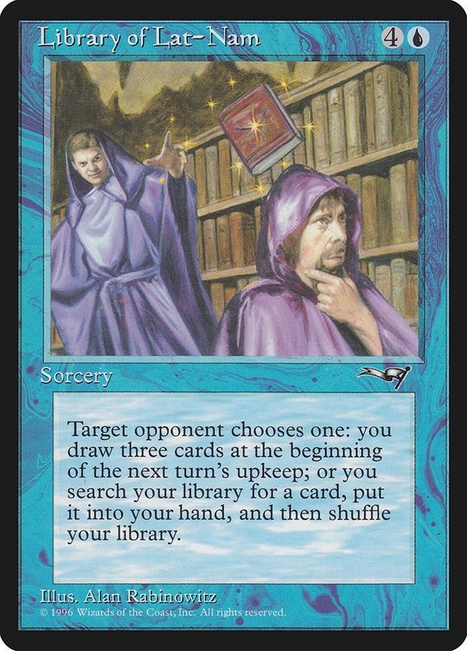 Library of Lat-Nam [ALL] - MTG Single
