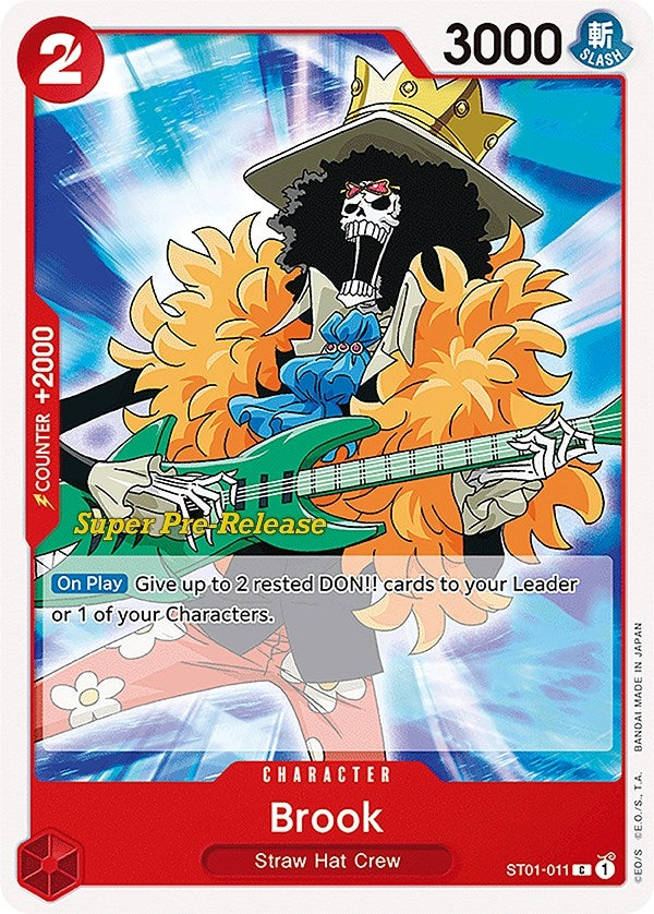 Brook (1011) (ST-01 PRE) - One Piece Card Game Single