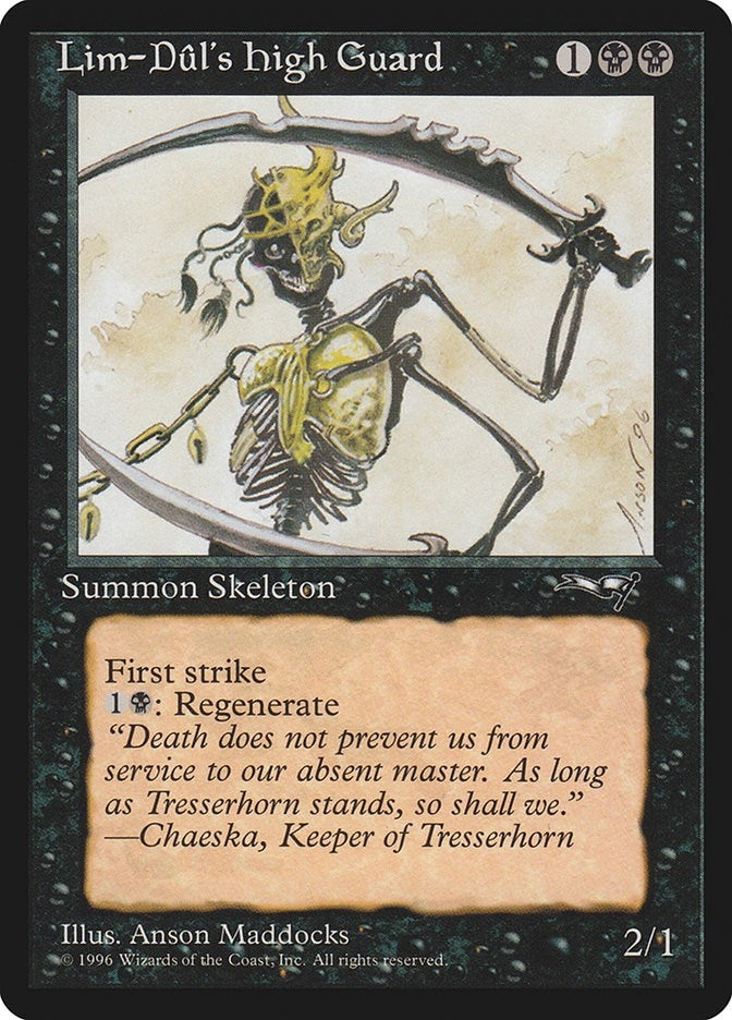 Lim-Dul’s High Guard (18) [ALL] - MTG Single