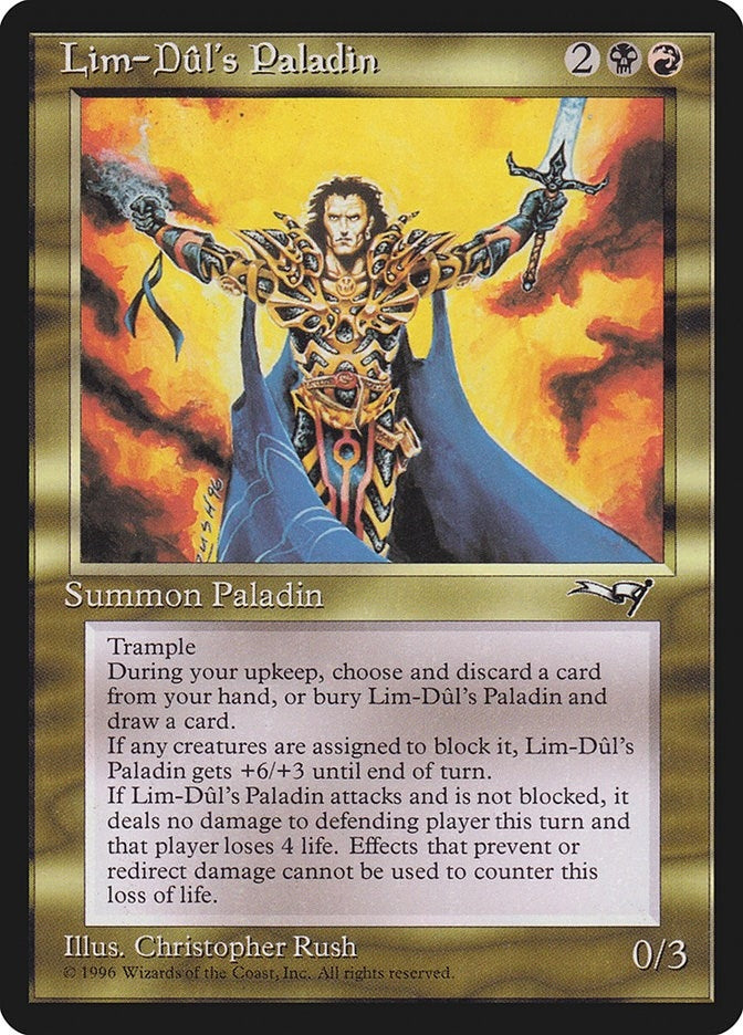 Lim-Dul’s Paladin [ALL] - MTG Single