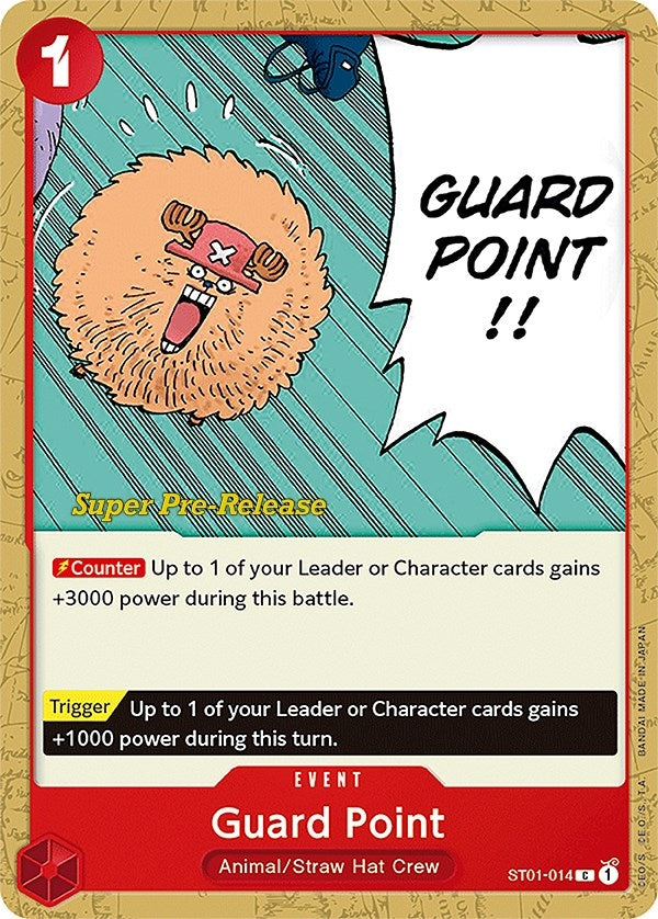 Guard Point (1014) (ST-01 PRE) - One Piece Card Game Single