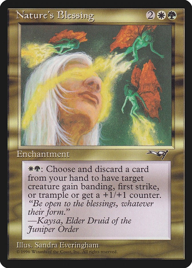Nature’s Blessing [ALL] - MTG Single