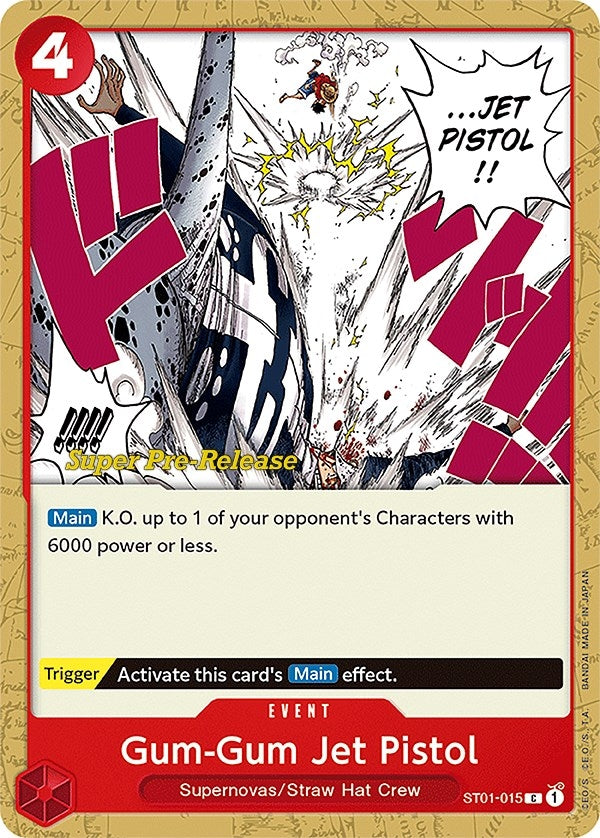 Gum-Gum Jet Pistol (1015) (ST-01 PRE) - One Piece Card Game Single