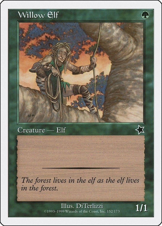Willow Elf (152) [S99] - MTG Single