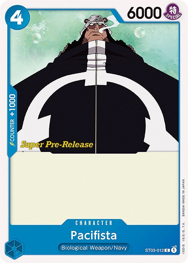 Pacifista (3012) (ST-03 PRE) - One Piece Card Game Single