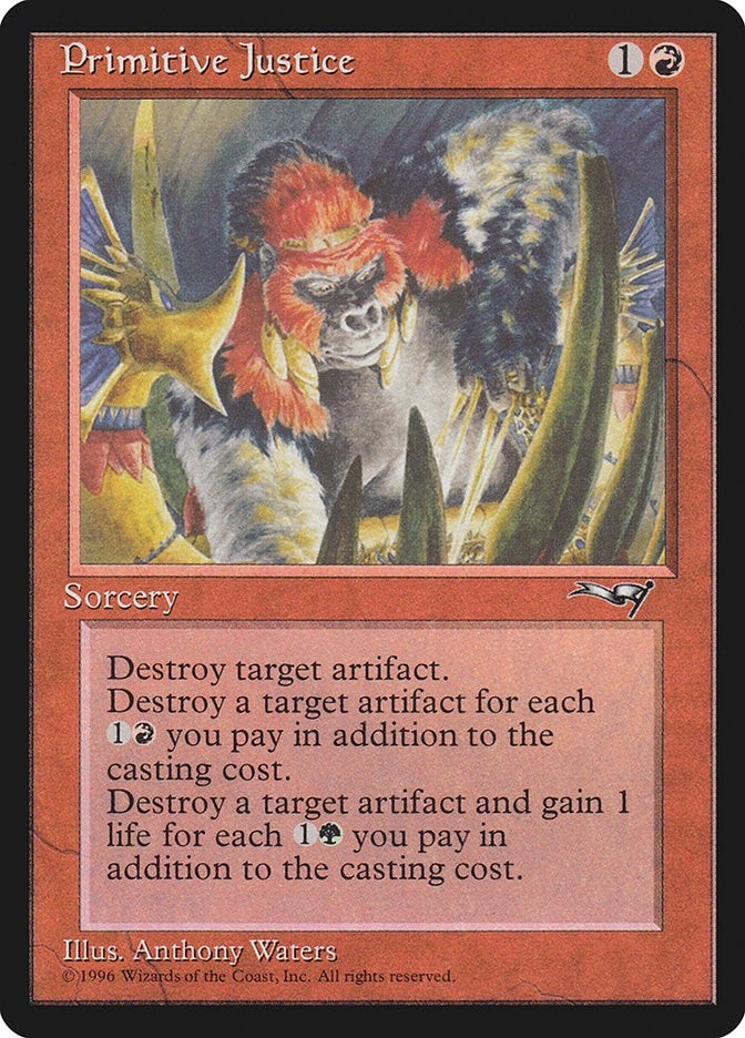 Primitive Justice [ALL] - MTG Single