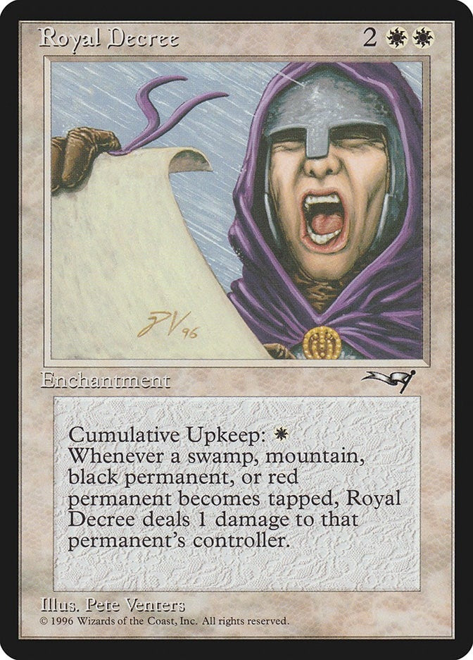 Royal Decree [ALL] - MTG Single