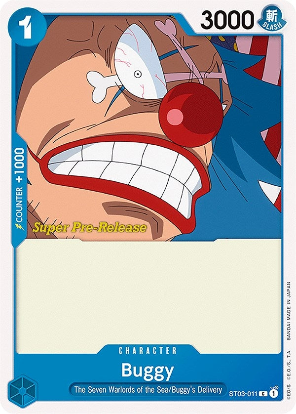 Buggy (3011) (ST-03 PRE) - One Piece Card Game Single
