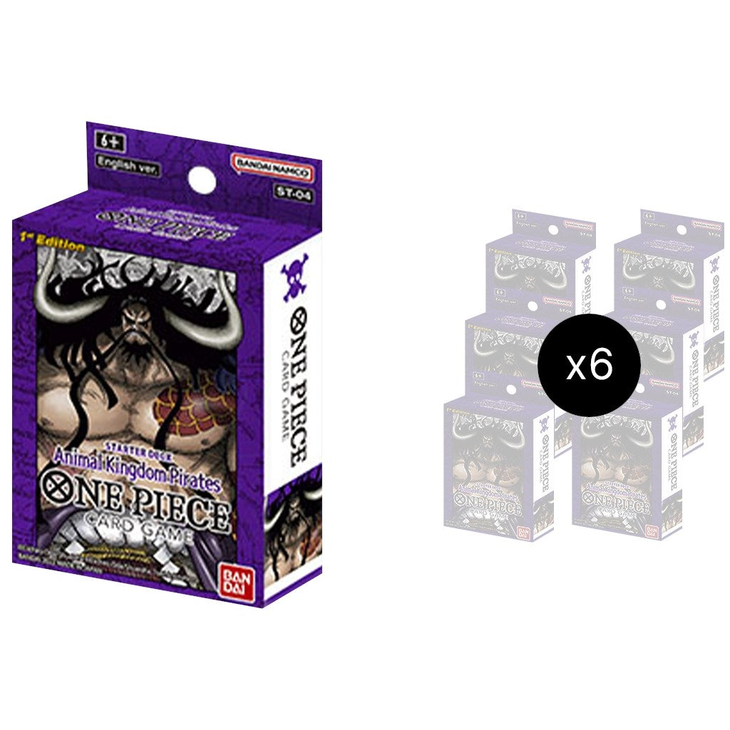 Super Pre-Release Starter Deck 4: Animal Kingdom Pirates Display (ST-04 PRE) - One Piece Card Game Sealed