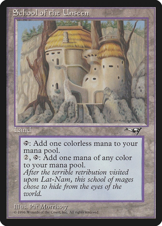 School of the Unseen [ALL] - MTG Single