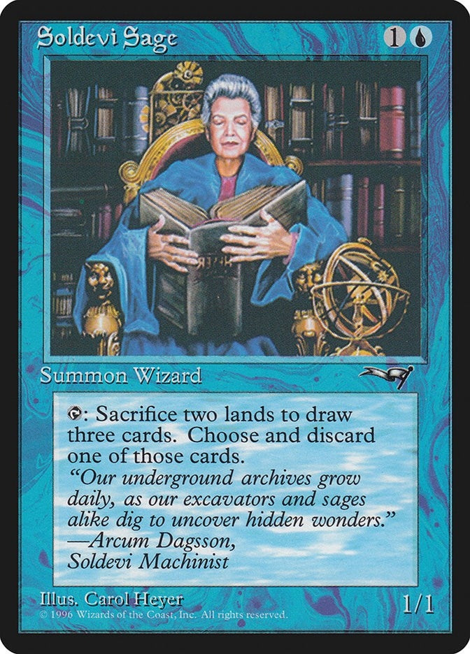 Soldevi Sage (Old Woman) (52) [ALL] - MTG Single