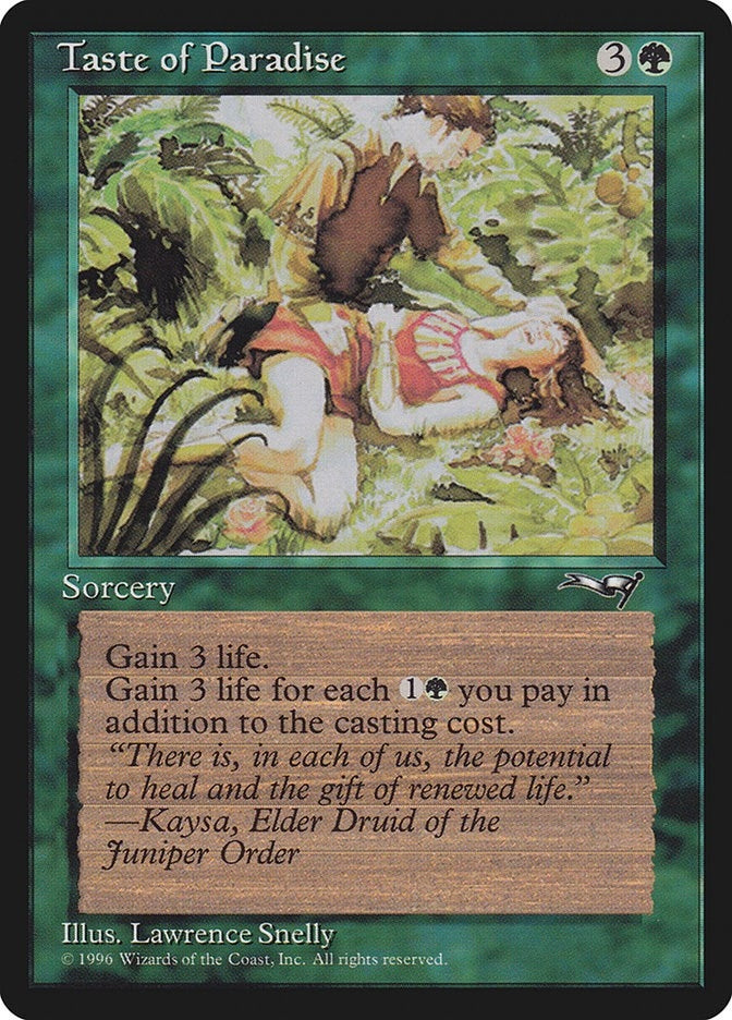 Taste of Paradise (85) [ALL] - MTG Single
