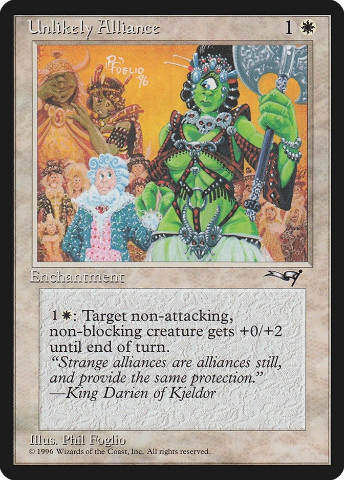 Unlikely Alliance [ALL] - MTG Single
