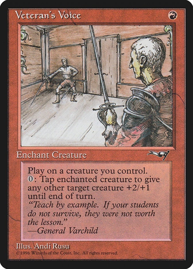 Veteran’s Voice (124) [ALL] - MTG Single